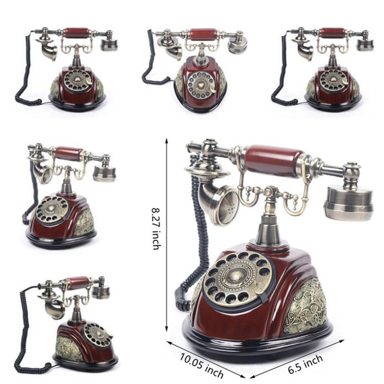 YYBSH Antique Style Handset Telephone & Reviews - Wayfair Canada